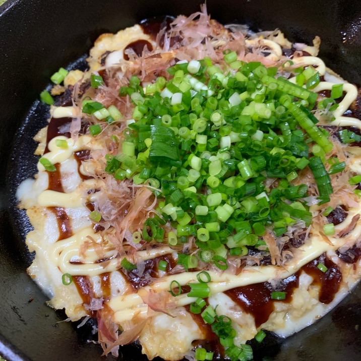 たっぷりネギのせ山芋鉄板 レシピ 作り方 By Yabazo 楽天レシピ